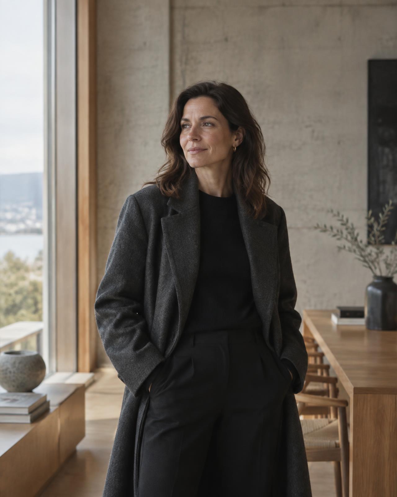 A founder standing in a quiet architectural interior
